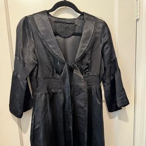 Vintage Forever 21 Couture Black Baby Doll dress